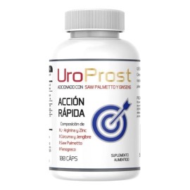 Uroprost – 100 Cápsulas de Apoyo Prostático con Acción Natural Rápida