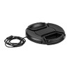 Fotodiox Inner Pinch Lens Cap, Lens Cover with Cap Keeper,
