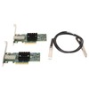 2PCS MNPA19 XTR 10Gb SFP+ PCIE Network Card with 3.28ft