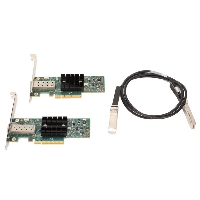 2PCS MNPA19 XTR 10Gb SFP+ PCIE Network Card with 3.28ft