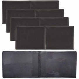 miniues Card Holder, 5 Pack Clear PVC Protector Sleeves for Social Security Card,Insurance Card,Credit Card,Debit Card,Driver's License, New Medicare Card Holder, Card Organizer, Storage Sleeve,