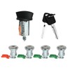 DUZFOREI Door Lock Cylinders & Ignition Switch with Keys Replacement
