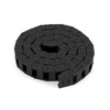 QWORK® Cable Drag Chain, Black Cable Wire Carrier Drag Chain