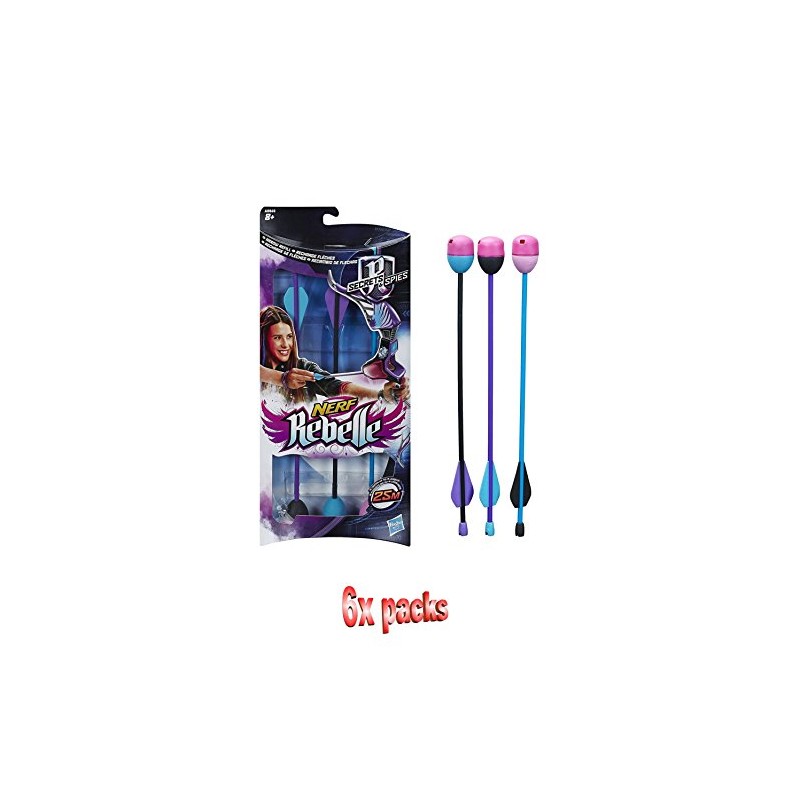 Nerf Rebelle Pfeile, 6 Stück
