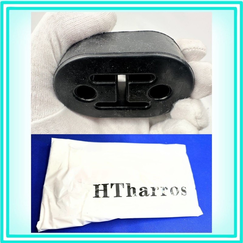 HTharros Muffler Hanger Suspension Rubber Mount Ring Automotive Universal Thickness