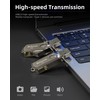Bilious USB Flash Drive, 360° Rotation Metal Style Thumb Drive