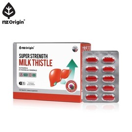 Ngetorigin 슈퍼 스트렝스 밀크씨슬 150정 X 1통 총 150정1일 1정5개월분) Super Strength Milk Thistle 150 Tablets X 1 Bottle (Total 150 Tablets, 1 Tablet Per Day, 5 Months Supply)