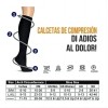 Calcetas Compresión Alivia Varices Y Circulación 6 Pares