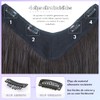 GAIBMAX - Extensiones de cabello aspecto natural, cortinas de cabello