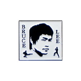 GBJUK Bruce Lee Martial Arts Enamel Pin Lapel Badge with Butterfly Clasp Back