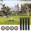 CLIUNT 4pcs Football Goal Shooting Target Disc, Football Training Equipment,