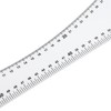 7Pcs Fashion Clear Metric Sewing Ruler Set, French Curve Pattern
