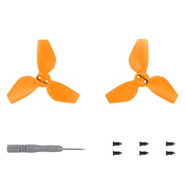 CERFFOOL Replacement Propeller for DJI NEO Lightweight Safe Multicoloured Available Low Noise Quick Release Lightweight Robust Drone Accessories (Orange for 1 Pair)