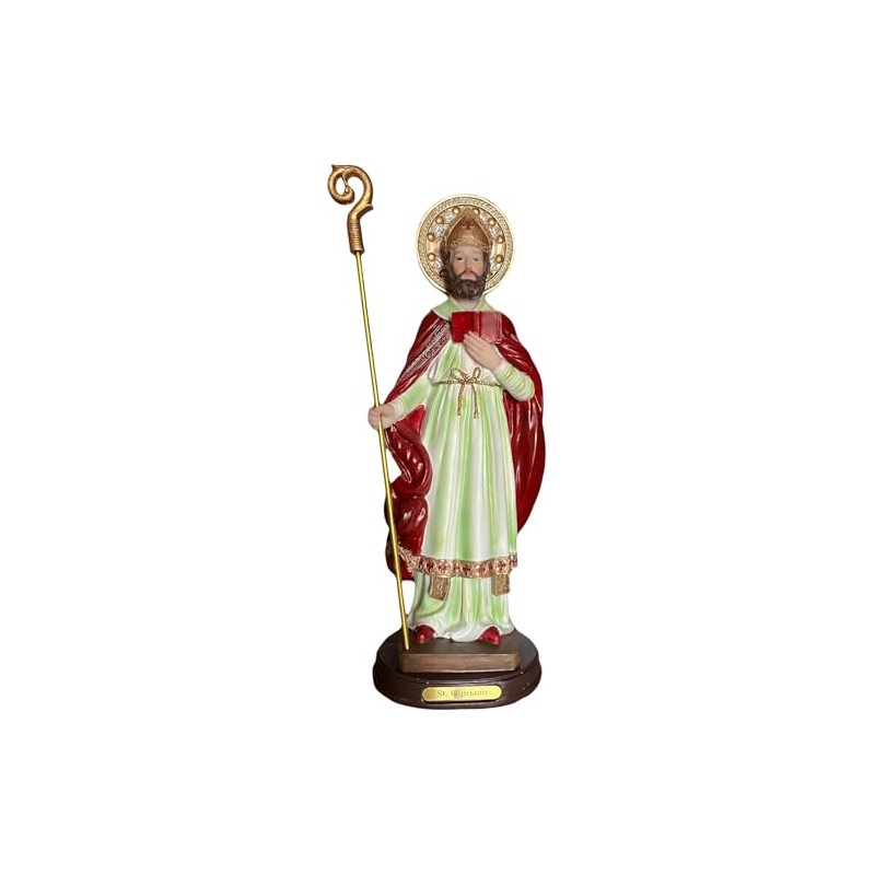 Generic San Cipriano 14" St. Cyprian Statue Figurine - Magician