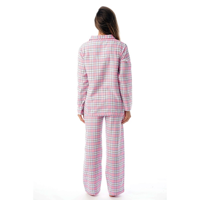 Just Love Long Sleeve Flannel Pajama Sets for Women 6760-10359-PNK-L