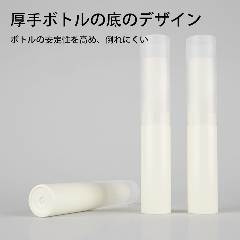 ALLVD Lipstick Tube Lipstick Container Lipstick Container 4g 10pcs Handmade