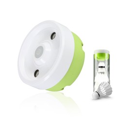 Wshxjzyay Feather Shuttlecock Humidifier, Badminton Ball Steamer, Badminton Ball Steamer Shuttlecock Humidifier, Birdie Tube Cap Keeps Feather Humidity (White)