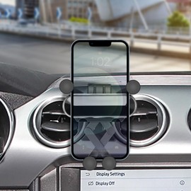 TAUYANG Car Phone Holder Mount Compatible with Ford Mustang 2015-2023 Ecoboost GT Premium Shelby GT 350 500 Shelby GT500 V6 (Not for Mach E) Accessories, for All Cell Phone Cradles