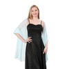 Makroyl Women Sheer Chiffon Shawls Wraps For Evening Dresses Party