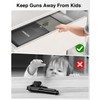 Gun Safe, Small Pistol Safe Biometric Gun Safe for Handgun,