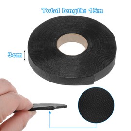 HARFINGTON 2Rolls 33ft x 1.2" Asphalt Crack Tape Self-Adhesive Repair Tape High Adhesion Filler Sealer for Cement Road, Driveway, Pavement, Parking Lot, Roof