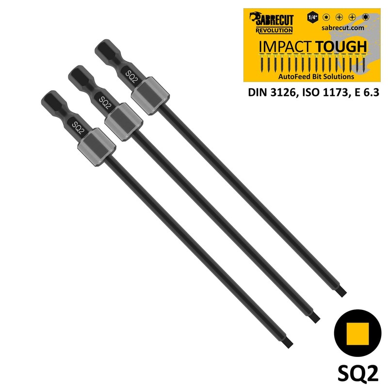 3 x SabreCut AFSC130MSQ2_3 130mm SQ2 for Makita DFS250 DFS452