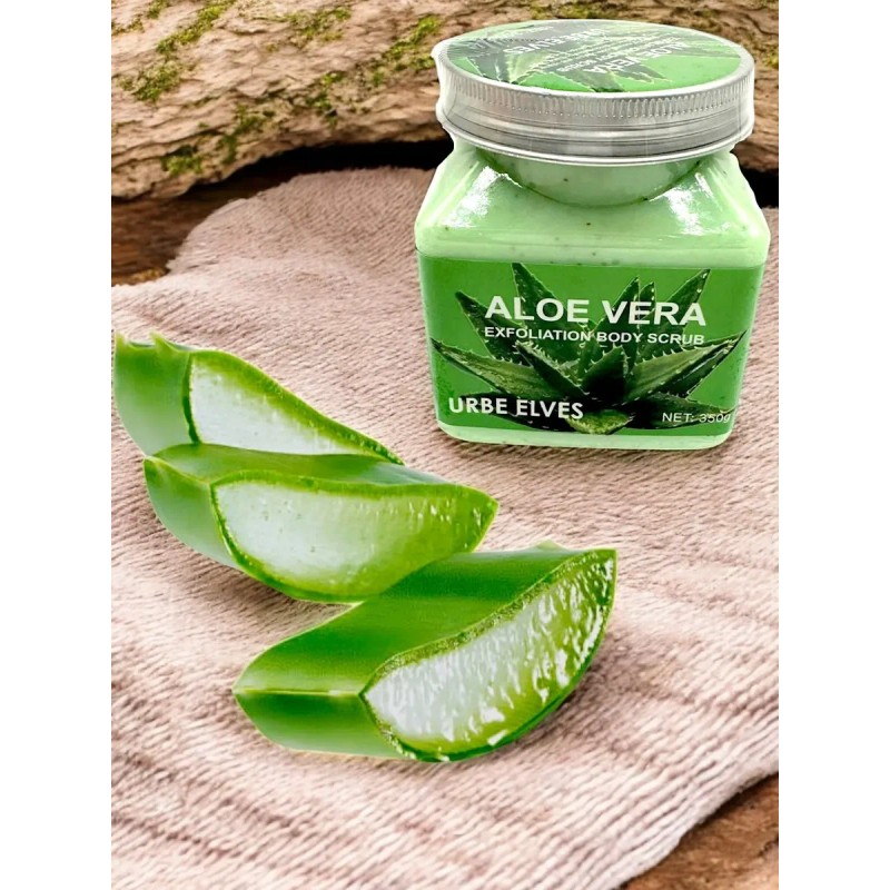 Exfoliante corporal y facial aromático de 350g con texturas cremosas