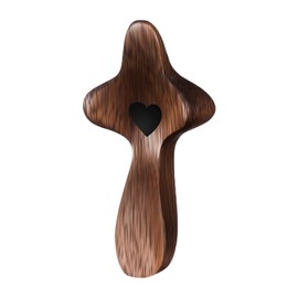 Prayer Wood, Hollow Heart Portable Prayer, Religious Keepsake for Home Decor Family Occasions Sleep Missionary Personal Reflection