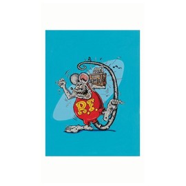 RAT CARD - ED "BIG DADDY" ROTH RAT FINK WITH BOOMBOX - SPECIALTY CARD