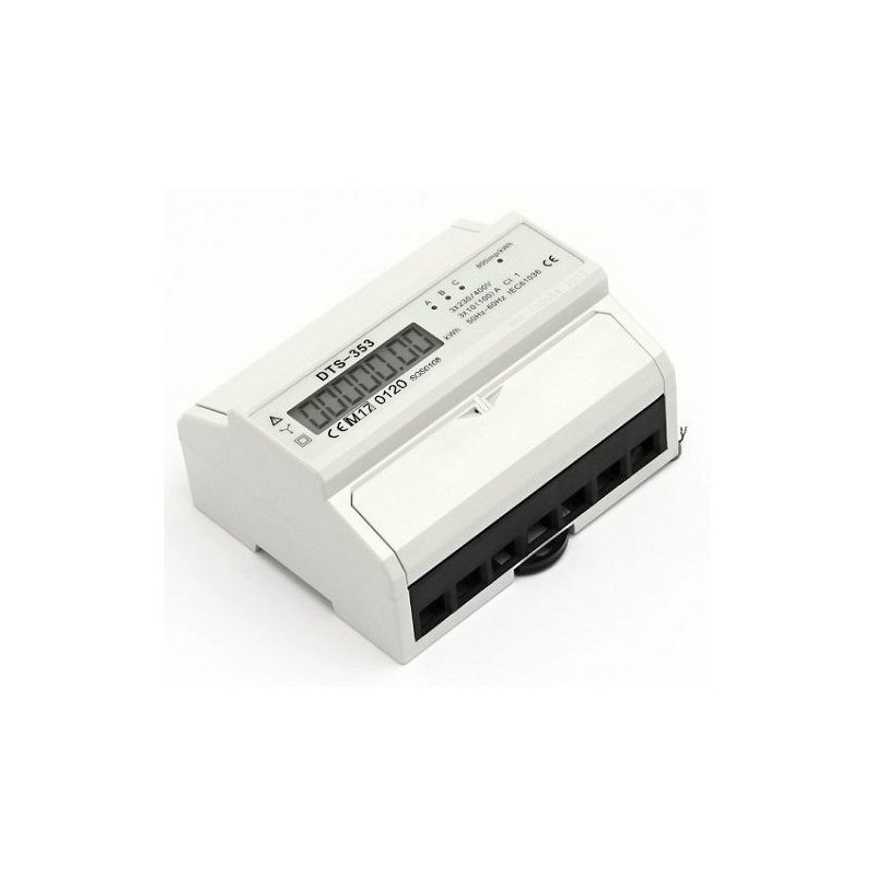 Three-phase electricity meter, high current intermediate meter, 380/400 V kWh,