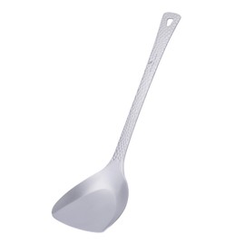 iBasingo Titanium Spatula Metal Food Turner Food Grips Ultralight Cooking Utensils for Home Outdoor Kitchen Ti1072T