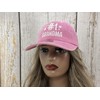 Enodtter Number No 1 Grandma Hat for Women, Washed Pink