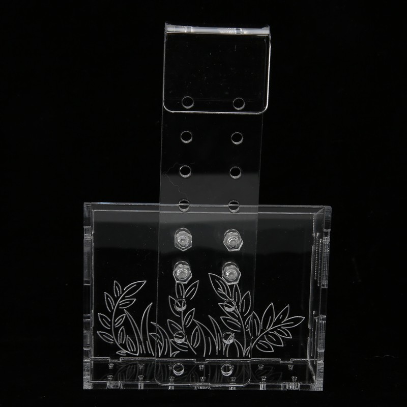 Aquarium Aquatic Planter Transparent Acrylic Fish Tank Hanging Water Plants