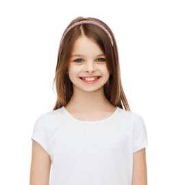 MTLEE 6 Pieces Beaded Hair Hoop Headband, Multiple color, 1.83 Count