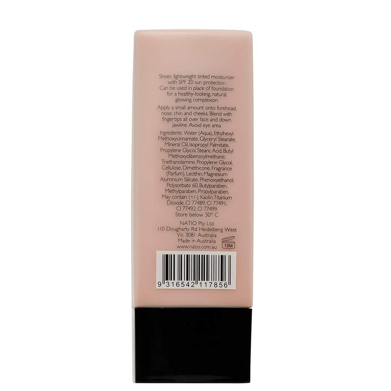 Natio SPF20 Tinted Moisturiser, Neutral, 50ml