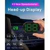 GPS Digital Speedometer for Car MPH, USB Connect Plug and