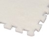 10pcs Plush Foam Floor Mat Thickened Cuttable Interlocking Carpet Tiles