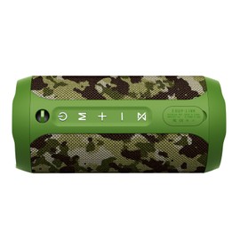 EDUPLINK Bluetooth Speaker, Portable Wireless Speaker, Waterproof IPX7 Speaker Camouflage