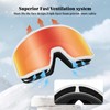 POPOACTI Polarized Cylindrical Ski Goggles,100% UV Protection,Anti Fog,Snowboard Goggles for
