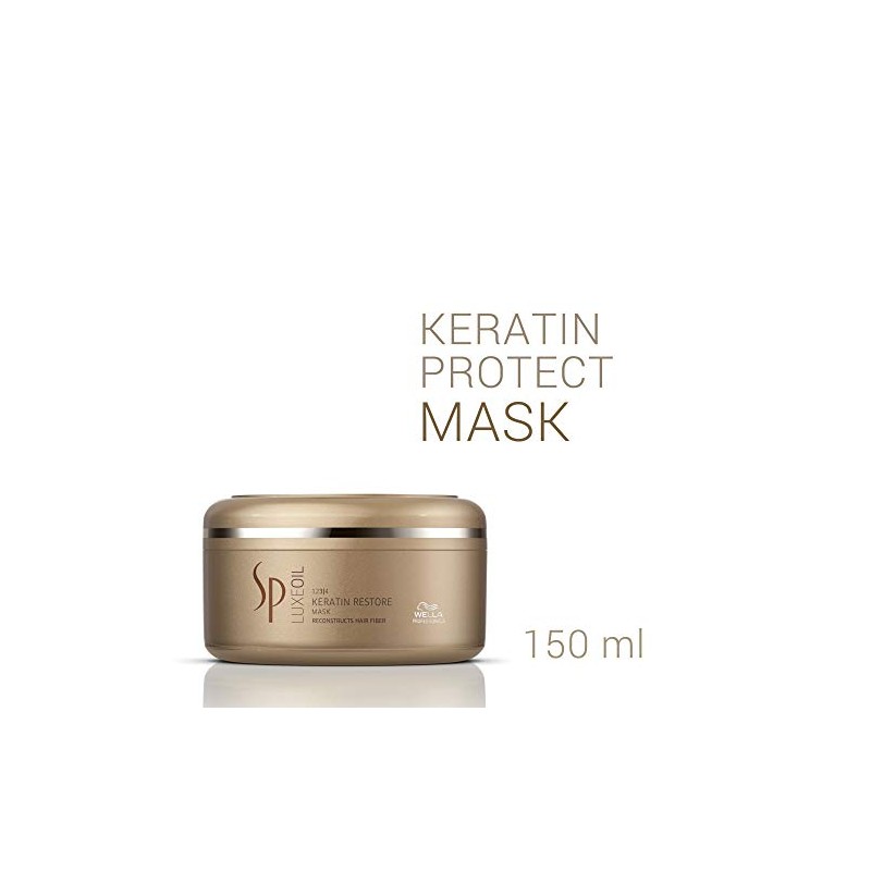 2er Wella SP System Professional Luxeoil Keratin Restore Mask, 150ml