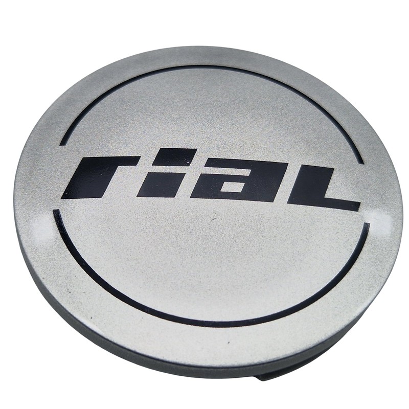 4 x Rial Hub Caps 64 mm Silver (N32) Logo