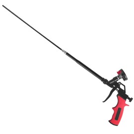 25inch Extended Foam Gun - Non-Stick Teflon Coated Basket,Heavy Duty Spray Foam Insulation Gun,Pu Expanding Foam Gun for Caulking, Filling, Sealing