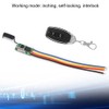 Wide Voltage 3.7‑12V Micro Wireless Remote Control Switch Module LED