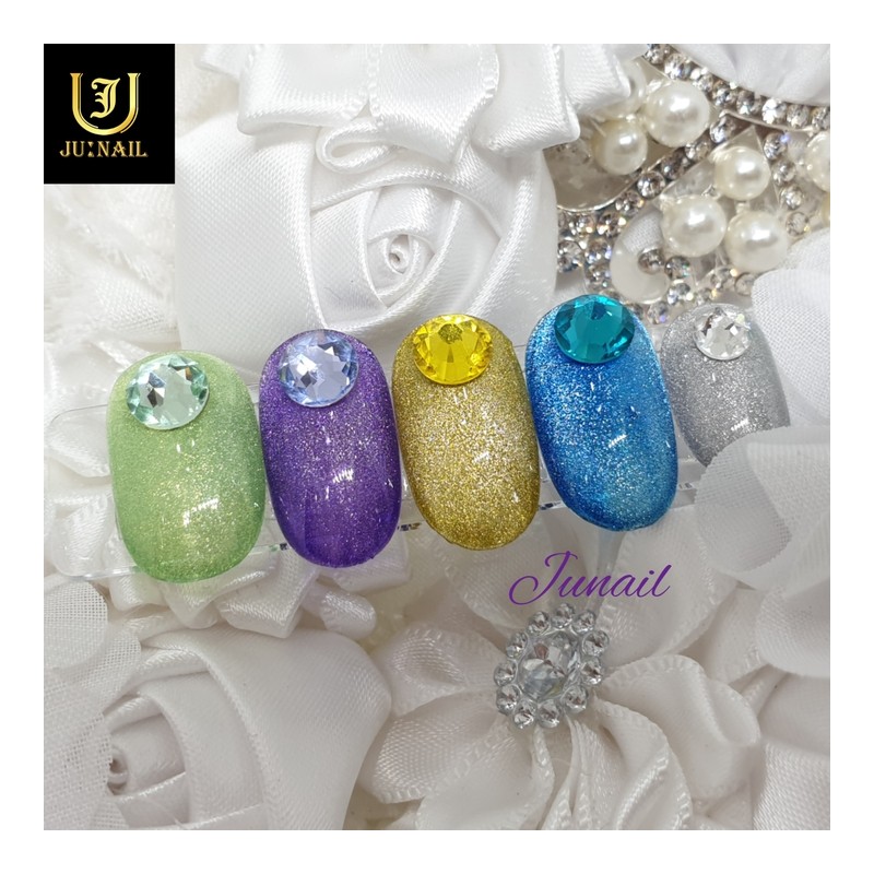 Sweet Aurora handmade nail tips - Short ballerina / 스윗오로라