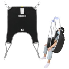 EZ Assistive Patient Lift Divided Leg Sling with Lower Back, Patient Lift Sling for Transfer and Positioning and Lifting, 500lb Weight Capacity