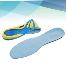 Ipetboom 1 Pair Sports Insoles for Running Slip Shock Absorbing Foot Massage Cushions for Spring and Summer Enhance Foot Care and Stability