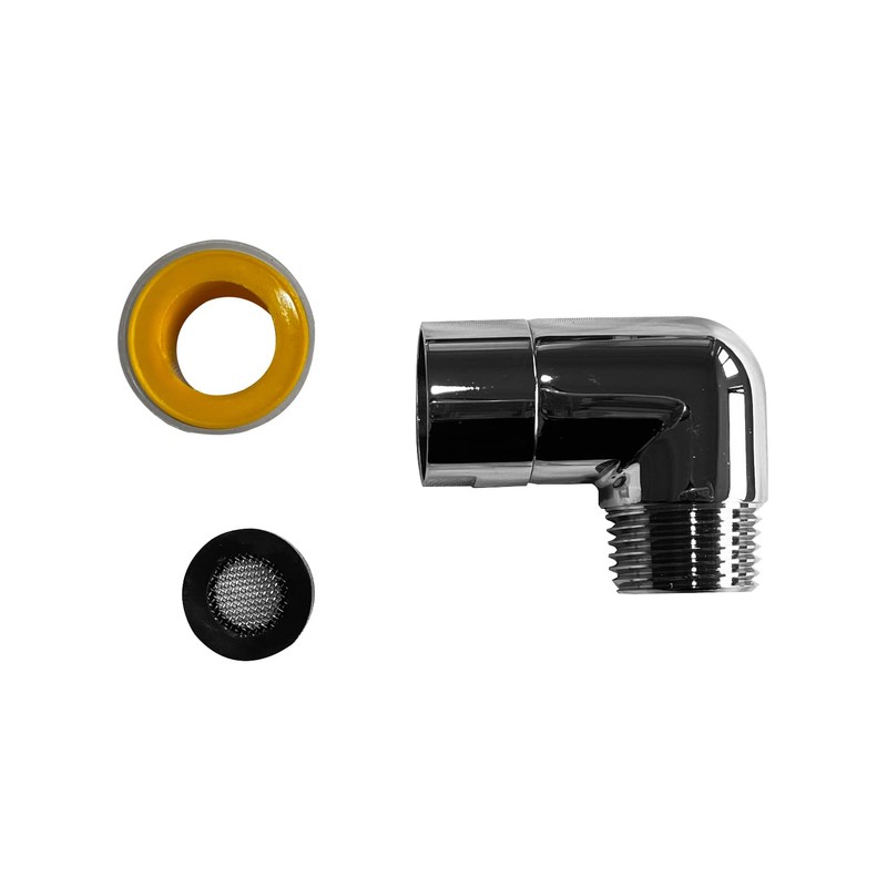 OrangeClub Hand Shower Adapter 90 Degree Adapter for Shower Head