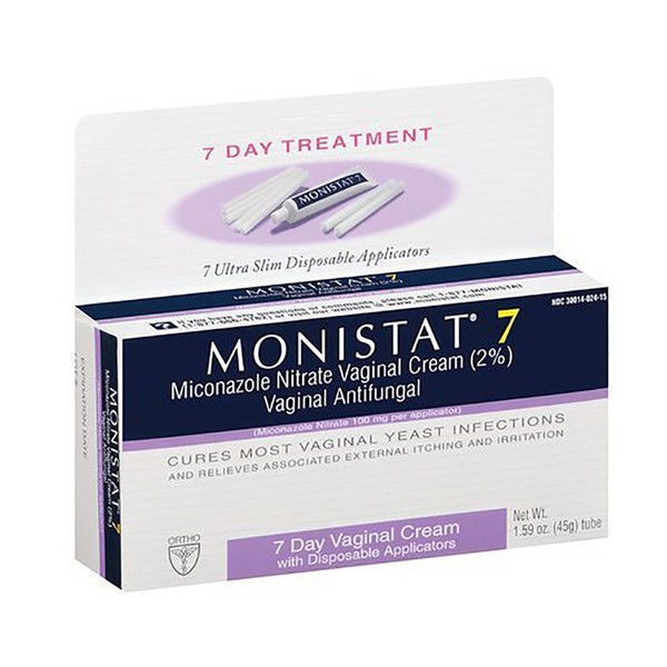 Monistat 7 Prescription Strength Vaginal Antifungal Cream - 1.59 Oz