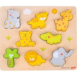 GoKi Puzzle Wild Animals