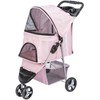 TRIXIE Foldable Pet Stroller for Cats and Dogs, Pet Carrier